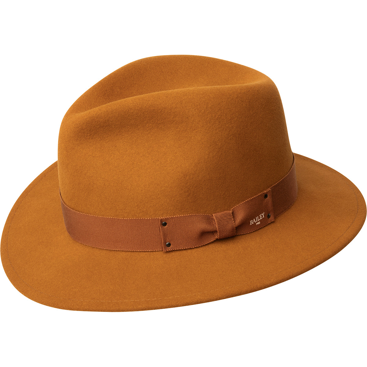 Bailey Western Essential | Curtis Fedora - Water Repellent & Shape Retentive LiteFelt