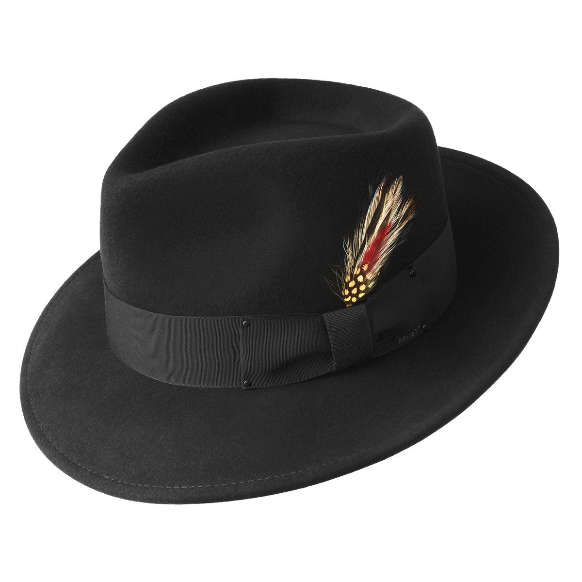Bailey Western Great Value | Bailey 1922 Fedora Hat - Premium 100% Wool LiteFelt