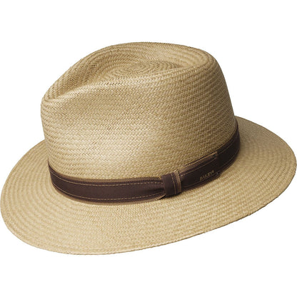 Bailey Western Latest | Brooks Panama Fedora - Genuine Ecuador Straw - Past Season