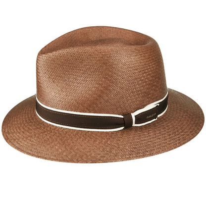 Bailey Western Latest | Brooks Panama Fedora - Genuine Ecuador Straw - Past Season