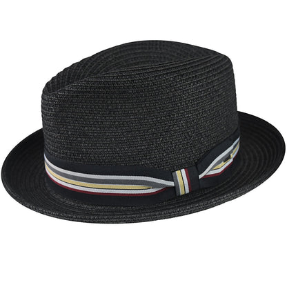 Bailey Western Trusted | Bailey Hats Salem Fedora - Classic Toyo Braid with Striped Band