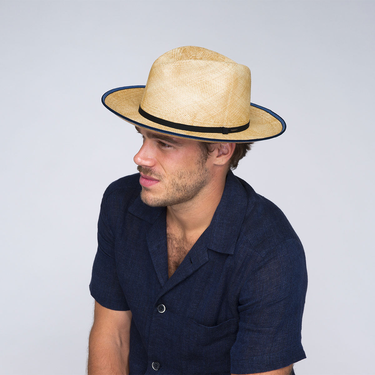 Bailey Western Great Value | Parson Fedora Hat by Bailey 1922 - Genuine Panama Straw
