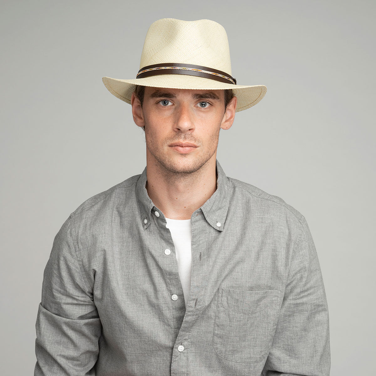 Bailey Western Classic | Stansfield Panama Fedora - Hand-Woven Brisa Weave Hat