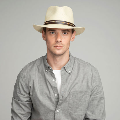 Bailey Western Classic | Stansfield Panama Fedora - Hand-Woven Brisa Weave Hat
