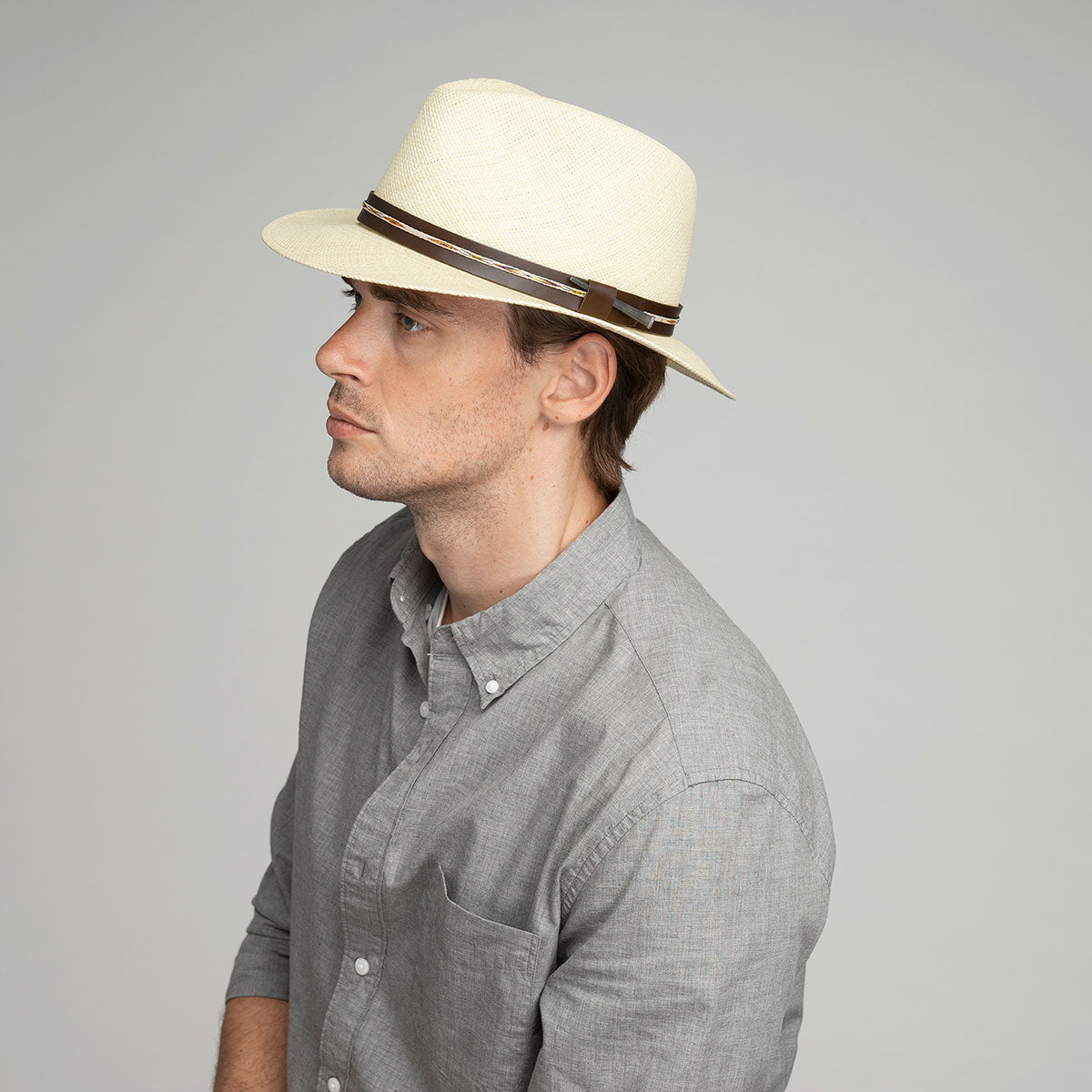 Bailey Western Classic | Stansfield Panama Fedora - Hand-Woven Brisa Weave Hat