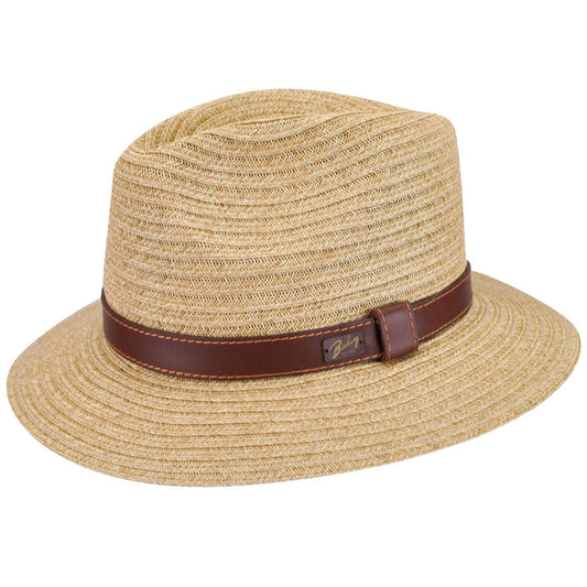 Bailey Western Value | Foley Fedora - Lightweight Paper Straw Hat with Leather Band