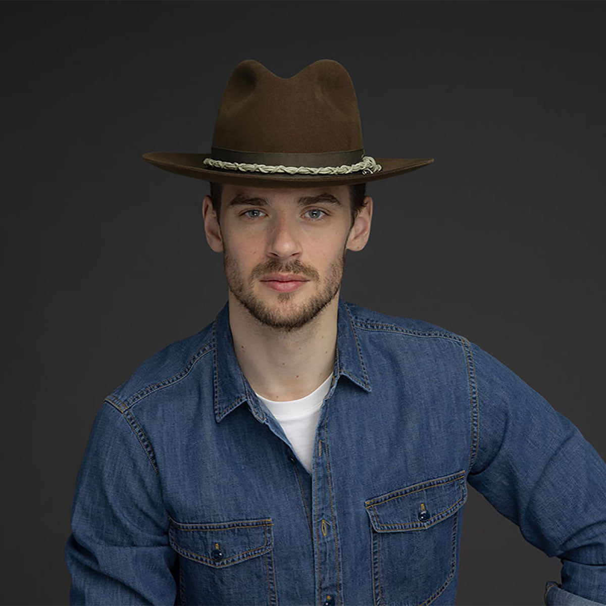 Bailey Western Essential | Bailey 1922 Bartham Fedora - Pinch Front Crown