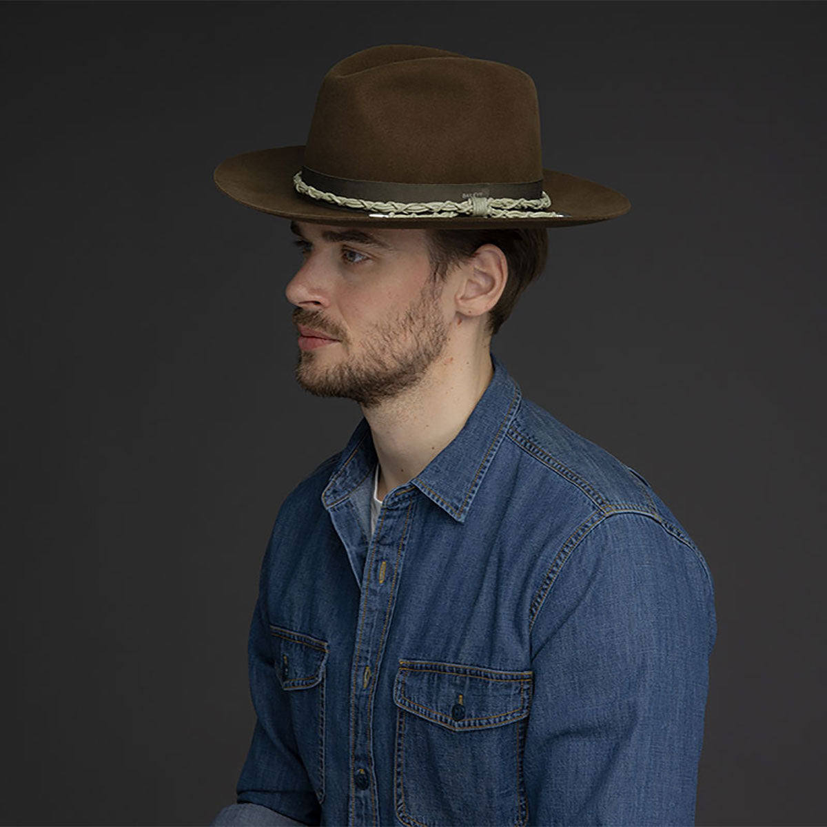 Bailey Western Essential | Bailey 1922 Bartham Fedora - Pinch Front Crown