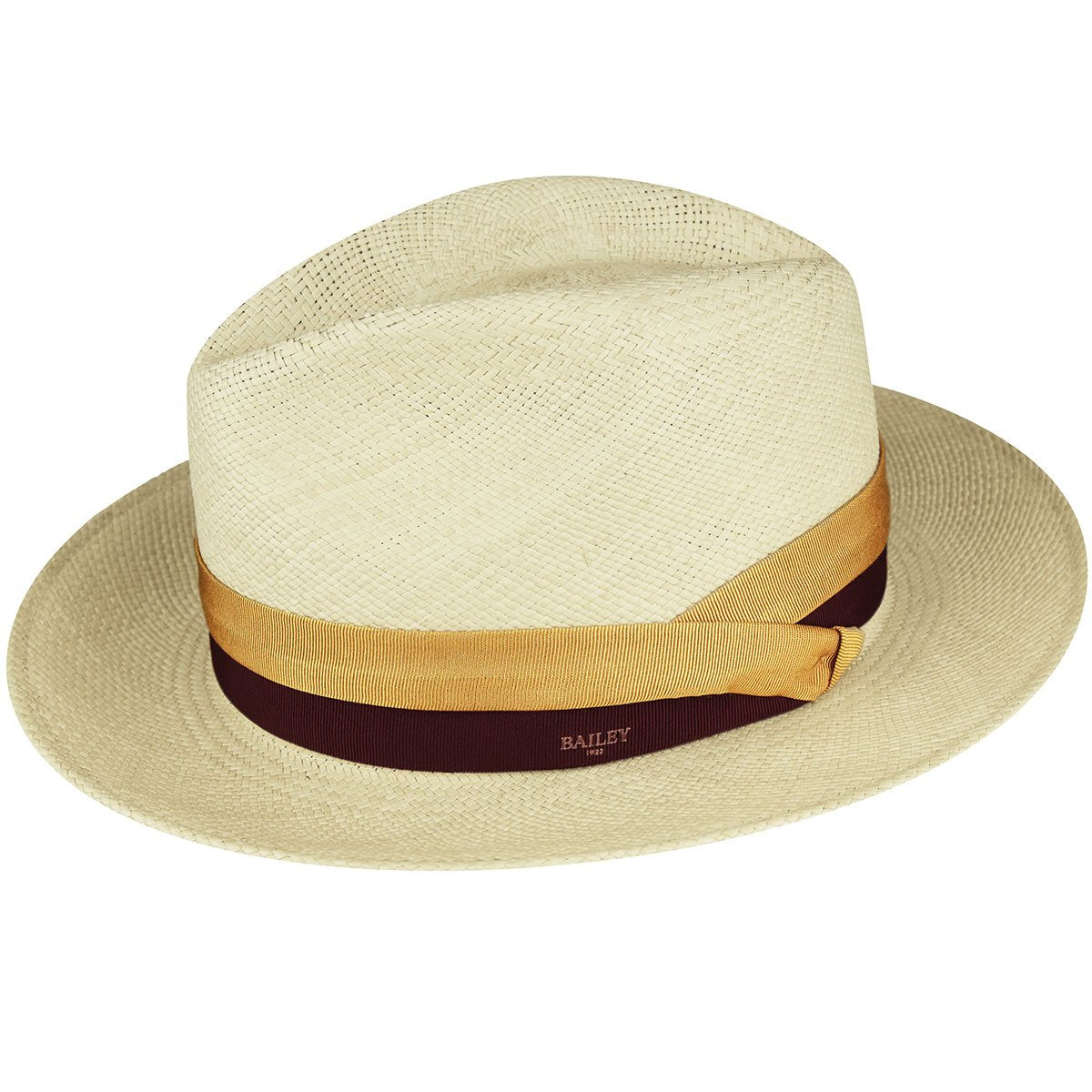 Bailey Western Latest | Bailey 1922 Cuban Panama Fedora - Premium Toquilla Palm Hat