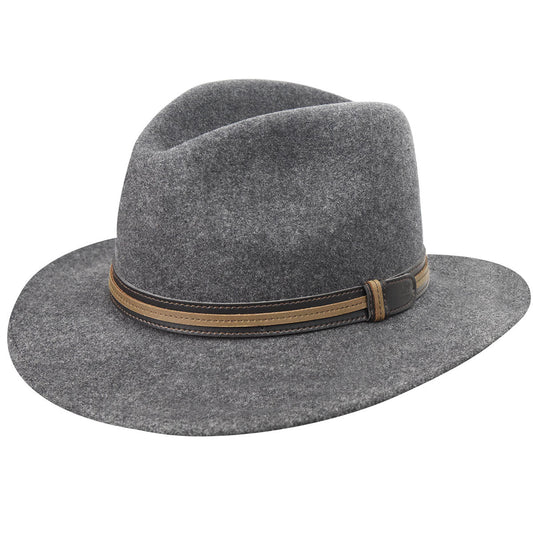 Bailey Western Everyday | Bailey 1922 Brandt Fedora - Classic Wool Hat for Style