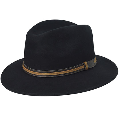 Bailey Western Everyday | Bailey 1922 Brandt Fedora - Classic Wool Hat for Style